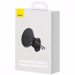 Car laadija-hoidja magnetic Baseus CW01 MagSafe 15W must C40141001111-00