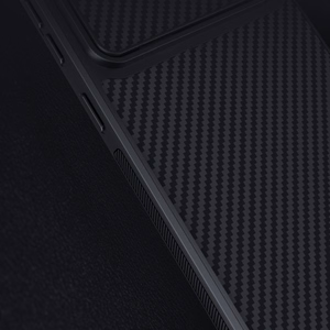 Чехол Nillkin Synthetic Fiber S для Samsung Galaxy S23+ с защитой камеры чёрный