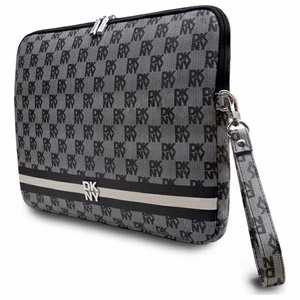 DKNY Ümbris Checkered Pattern Printed Stripes 14" Laptop Ümbris - must