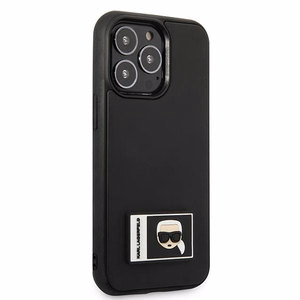 Karl Lagerfeld Ikonik Patch Ümbris jaoks iPhone 13 Pro Max - must