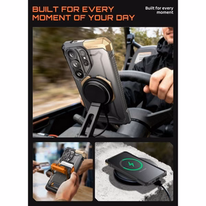 Supcase UB Grip Mag MagSafe Чехол для Samsung Galaxy S26 Ultra чёрно-коричневый
