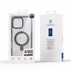 Чехол Dux Ducis Aimo Mag с MagSafe и подставкой для iPhone 16 Pro - черный