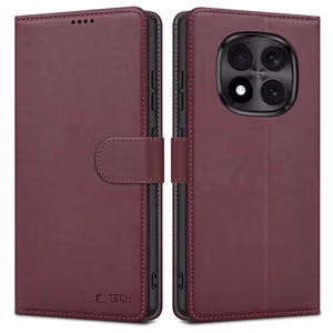 Tech-Protect rahakotikott Xiaomi Redmi Note 15 Pro 5G jaoks - Burgundia värvi