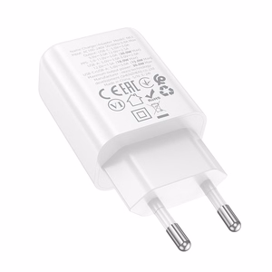 Charger Hoco N63 30W GaN USB-C/USB-A white