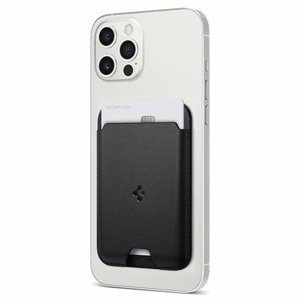 Spigen Valentinus magnetiline rahakott MagSafe'iga - must