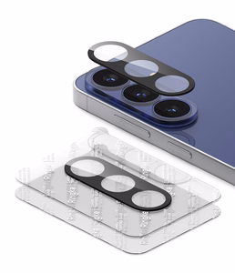 Ringke Camera Full Cover karastatud klaasist kaamerakaitsed seadmele Samsung Galaxy S26 FE, 2 tk – mustad