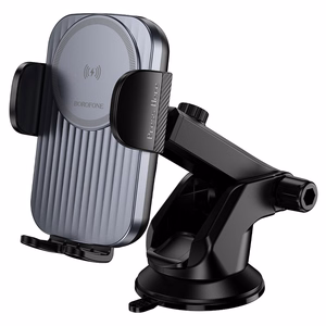 Borofone Car holder BH222 Leading with induction charging to windshield black