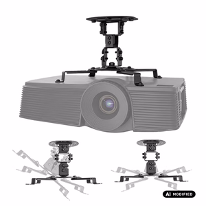 Maclean MC-200 B projektori laekinnitus, 54–320 mm, kuni 13,5 kg, 360° pööratav