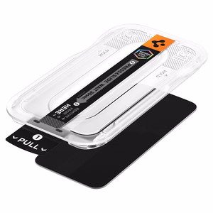 Spigen Glas.tR EZ Fit Pro HD 2 privaatsusfunktsiooniga karastatud klaasi komplekt mudelitele Google Pixel 10 / 11