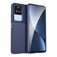 Thunder Case for Xiaomi Poco F4 5G silikoonist soomus ümbris sinine