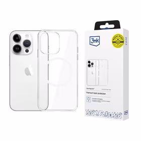 3mk Clear MagCase Ümbris jaoks Apple iPhone 13 Pro Max - läbipaistev