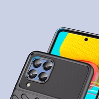 Thunder Case paindlik soomustatud kate Samsung Galaxy M53 5G must