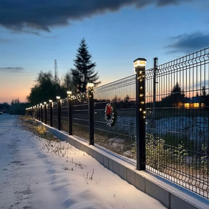 GreenBlue GB128 – 100×100 mm päikesetoitega LED-aiapostivalgusti hämarusanduriga