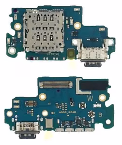 Flex Samsung A536 A53 5G jaoks plugin, microphone, SIM reader original (used Grade A)