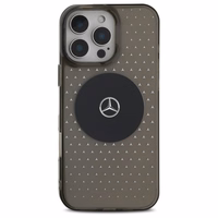 Mercedes MB Ümbris Star Pattern jaoks iPhone 16 Pro - must