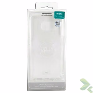 Mercury Transparent Jelly ümbris seadmele Samsung Galaxy S6 Edge, läbipaistev