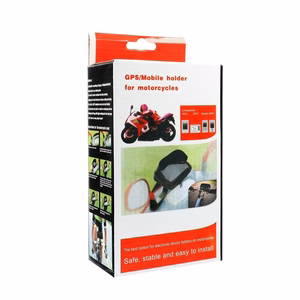 Motorcycle hoidja waterproof with zip and hood ( 6,4" - 8" ) must