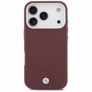 BMW Sign Full Wrapped Metal MagSafe Ümbris jaoks iPhone 17 Pro - punane