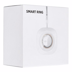 Smart Ring R11M - nutikas sõrmus terasest laadimisjalamiga suurus 8 (18,1mm) must
