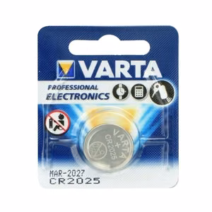 VARTA CR2025 3V liitiumpatareid, 2 tk VARTA lithium battery CR2025 3V 1 pcs