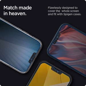 Spigen Glas.tR Slim Privacy Tempered Glass for iPhone 13 / 13 Pro / 14 / 16e / 17e