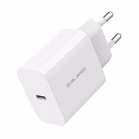 Blavec Wall laadija BC-7 GaN4 - Type C - PD QC 45W 3A with Type C to Type C kaabel (TCBC7G4-CW453A+CC) valge