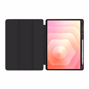 Tech-Protect SmartCase Pen ümbris Samsung Galaxy Tab S12+ 12.4" X840 / X846B jaoks, must