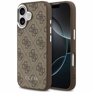 Guess 4G Classic Logo MagSafe ümbris jaoks iPhone 17 - brown