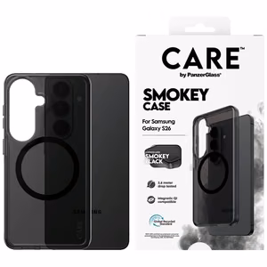 CARE by PanzerGlass Urban Explorer Smokey ümbris w. must Qi Samsung Galaxy S26 - must