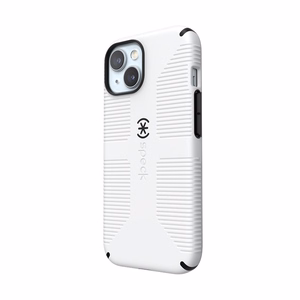 Speck Candyshell Grip MagSafe - iPhone 17e / 16e / 15 / 14 / 13 ümbris (valge / must)