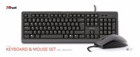 Trust Primo klaviatuur USB QWERTY US English must
