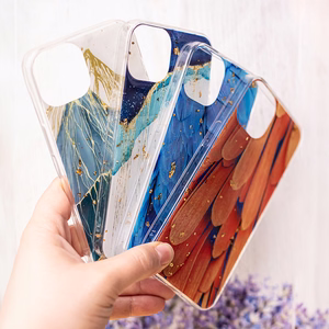 kuldne Glam ümbris for Samsung Galaxy S24 FE feathers