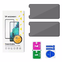 Wozinsky Privacy Glass karastatud klaas jaoks Samsung Galaxy M16, 2-pack