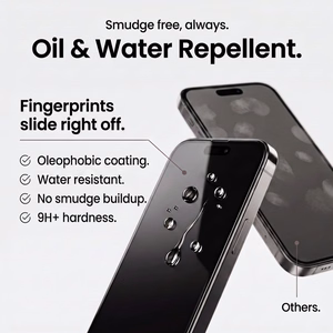 Tech-Protect OneTouch Set+ karastatud klaasist kaitsed seadmele iPhone 18 Pro / 17 Pro, 2 tk