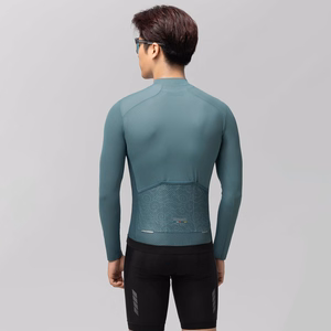 Rockbros 15120015018 ROAD TO SKY men's cycling jersey long sleeve L - gray-blue
