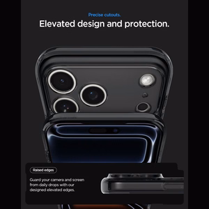 Spigen Ultra Hybrid MagSafe Zero One ümbris iPhone 18 Pro / 17 Pro jaoks, must