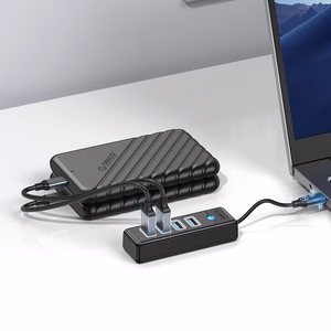Orico PW4U-C3 USB-C / 4x USB-A 3.0 Hub - Must