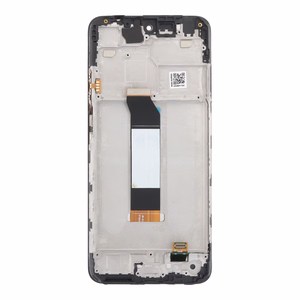 Дисплей Xiaomi Redmi Note 10 5G / Redmi Note 10T 5G / Poco M3 Pro 5G с сенсорным стеклом и рамкой чёрный OEM
