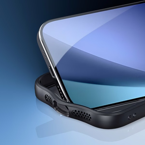 Чехол Dux Ducis Aimo Mag совместимый с MagSafe для iPhone 17 чёрный