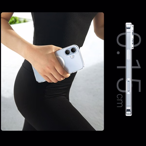 Ugreen Classy Läbipaistev Magnetic Ümbris jaoks iPhone 16 Plus - Läbipaistev