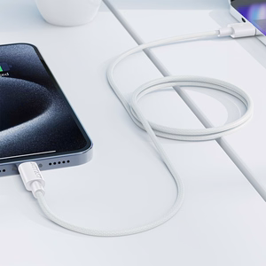 USB kaabel Acefast C18-04 USB-A to USB-C 1.2m valge
