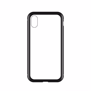 Wozinsky Full Magnetic Case Full Body Front ja Back Cover sisseehitatud klaasiga Samsung Galaxy A72 4G must-läbipaistev
