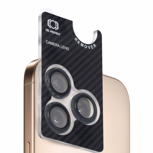 Tel Protect 3D Lens Aramid Series karastatud kaitseklaasid Apple iPhone 18 Pro / 18 Pro Max kaameraläätsedele (3 tk)