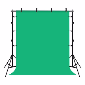 Fotostuudio tausta tugi Puluz 2x2m + taustapildid 3 tk PKT5204