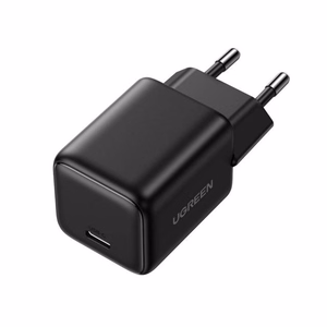 UGREEN X512 20W GaN 1× USB-C võrgulaadija, must