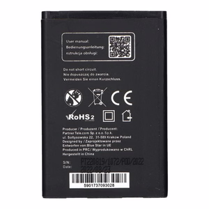 Aku jaoks LG L3 / L5 / P970 Optimus Must / P690 Optimus Net 1300 mAh Sinine Star Premium