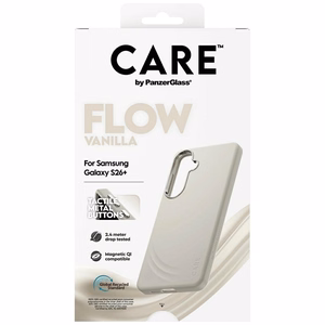 CARE by PanzerGlass Flow Vanilla Qi ümbris Samsung Galaxy S26+ - beež