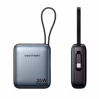 Powerbank Vention FHEH0 10000mAh 35W (Szary)