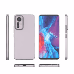 Ultra Clear 0.5mm puhul Xiaomi 12 Lite õhuke kate läbipaistev