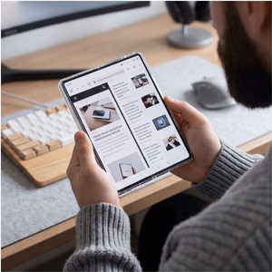 Tech-Protect FlexAir Hybrid ümbris mudelile Samsung Galaxy Z Fold 8 Ultra – läbipaistev